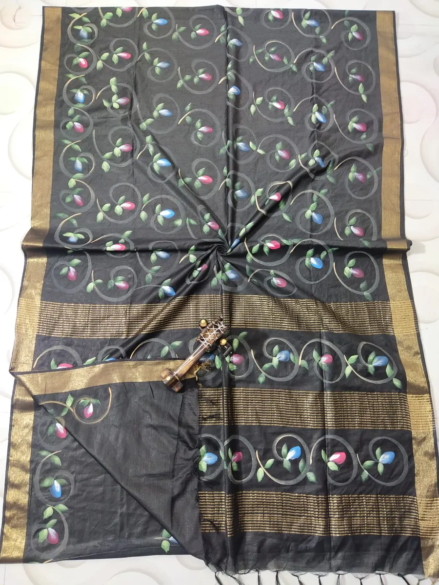 Lightweight Kota Silk Saree – Artisan Woven Elegance